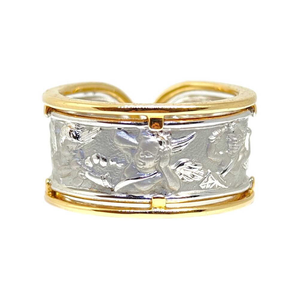 SOLD Carrera Y Carrera La Ronde Angels 18K Gold Band
